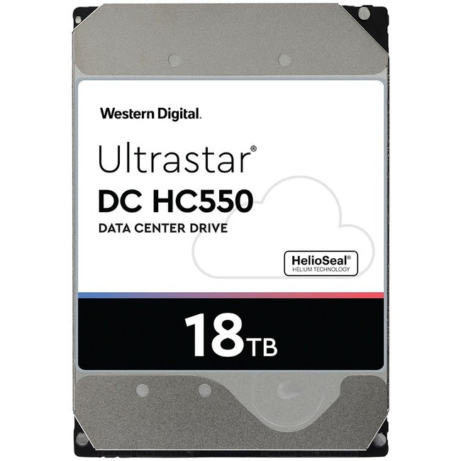 Western Digital Ultrastar DC HC550 18 TB Hard Drive - 3.5" Internal - SATA