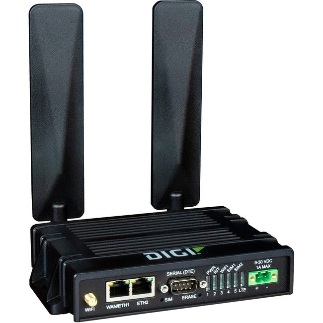 Digi IX20 Wi-Fi 5 IEEE 802.11ac 2 SIM Cellular, Ethernet Modem-Wireless Router