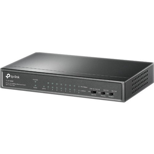 TP-Link 9-Port 10-100Mbps Desktop Switch with 8-Port PoE+