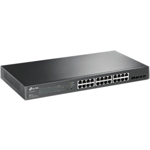 TP-Link JetStream 28-Port Gigabit Smart Switch with 24-Port PoE+