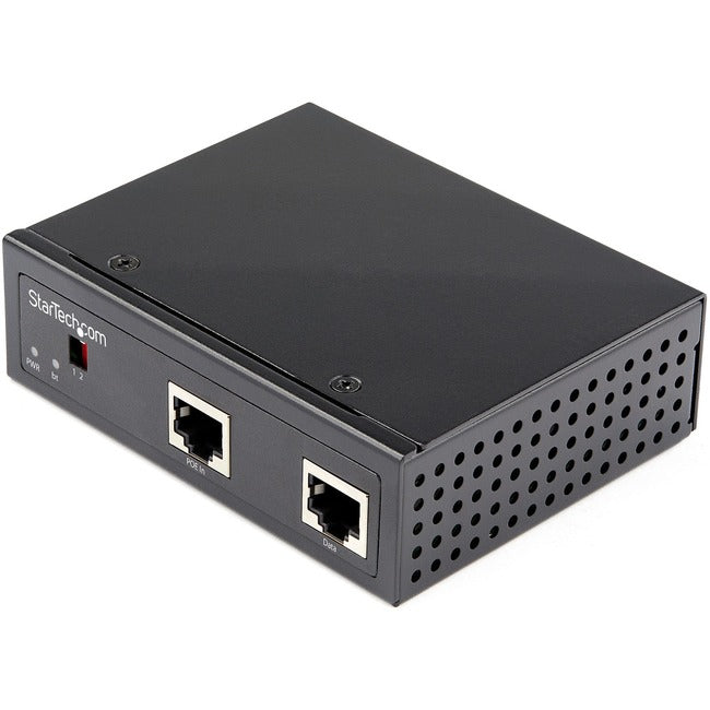 Star Tech.com Industrial Gigabit PoE Splitter - 90W Power over Ethernet PoE++ Splitter - 12-48V DC Splitter 802.3bt Ultra PoE -40C to +75C