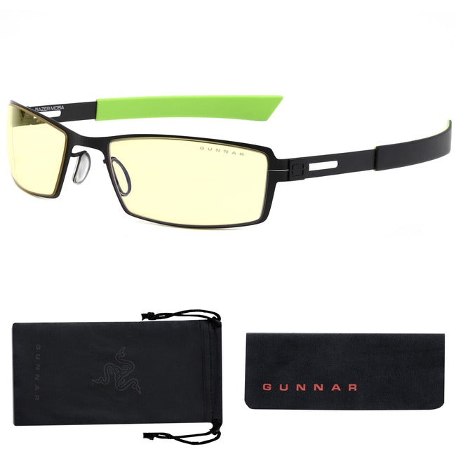 GUNNAR Gaming Glasses for Kids (age 12+) - MOBA Razer Edition