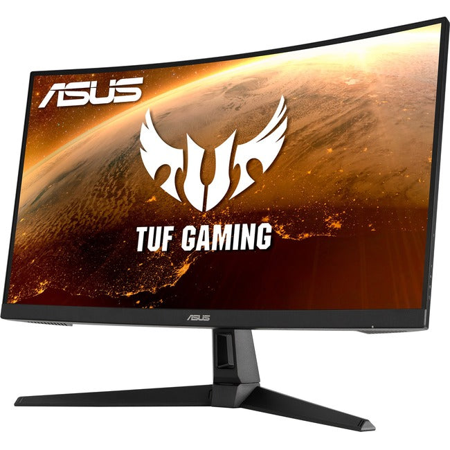 Asus VG27VH1B 27" Full HD Curved Screen LED Gaming LCD Monitor - 16:9 - Black