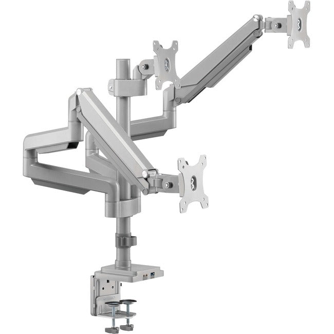 Tripp Lite DDR1730TAL Desk Mount for Flat Panel Display, Monitor, HDTV - Silver