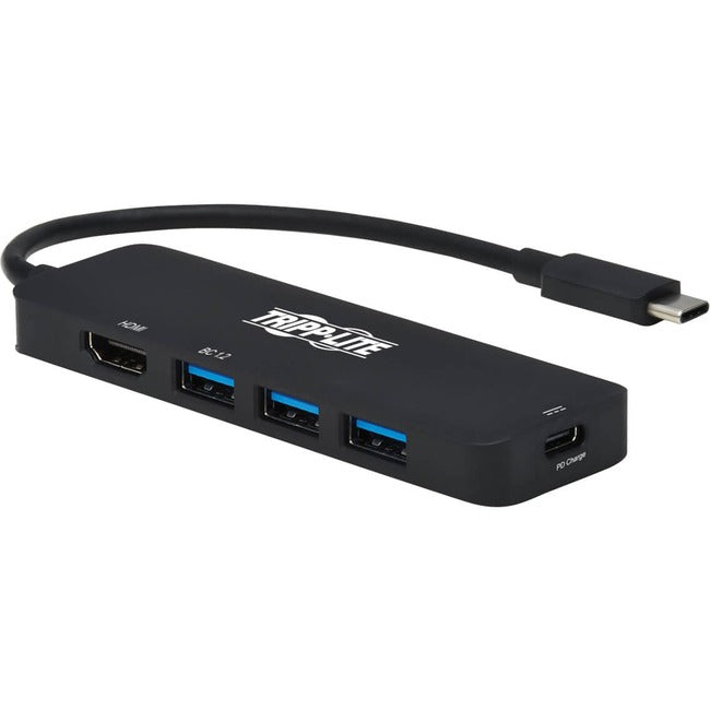 Tripp Lite U444-06N-H3UC2 HDMI-USB-USB-C Audio-Video Data Transfer Adapter