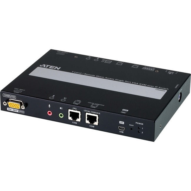 ATEN 1-Local-Remote Share Access Single Port VGA KVM over IP Switch