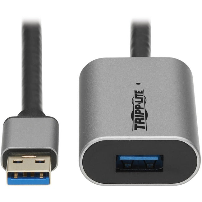 Tripp Lite U330-10M-AL USB 3.2 Gen 1 Active Extension Repeater Cable (M-F), 10 m (32.8 ft.)