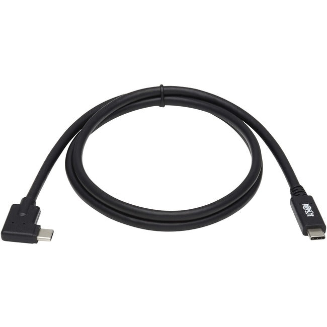 Tripp Lite U420-01M-G25ARA USB-C to USB-C Cable, M-M, Black, 1 m (3.3 ft.)