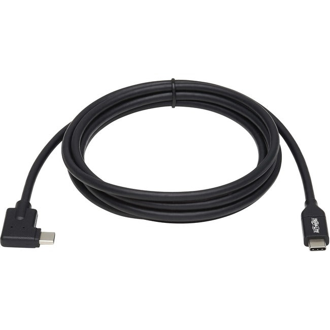 Tripp Lite U420-02M-RA USB-C to USB-C Cable, M-M, Black, 2 m (6.6 ft.)