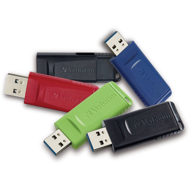 Verbatim 32GB Store 'n' Go USB Flash Drive - 5pk - Assorted