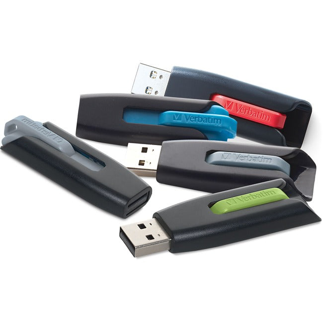 Verbatim 32GB Store 'n' Go V3 USB 3.0 Flash Drive - 5pk - Assorted