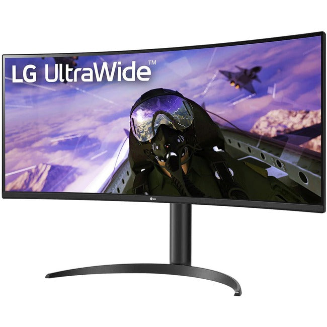 LG Ultrawide 34WP65C-B 34" UW-QHD Curved Screen LED Gaming LCD Monitor - 21:9 - Noir