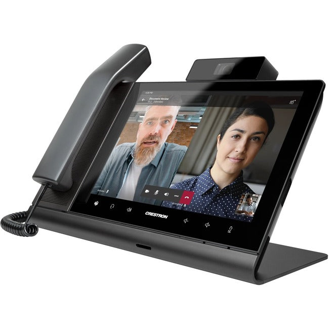 Crestron Flex UC-P10-T-C-HS IP Phone - Corded-Cordless - Wi-Fi, Bluetooth - Desktop, Wall Mountable