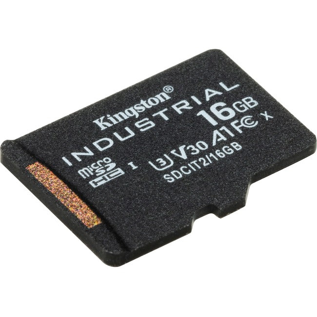 Kingston Industrial 16 GB Class 10-UHS-I (U3) V30 microSDHC