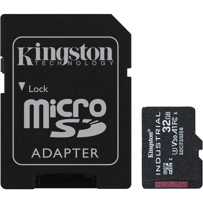 Kingston Industrial 32 GB Class 10-UHS-I (U3) V30 microSDHC