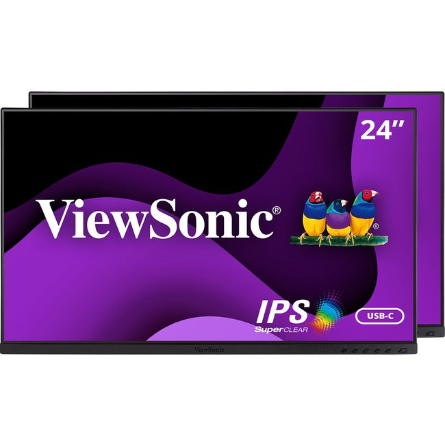 ViewSonic VG2455_56A_H2 23.8" Full HD LED LCD Monitor - 16:9