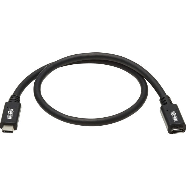 Tripp Lite U421-006 USB-C Extension Cable, M-F, Black, 6 ft. (1.8 m)