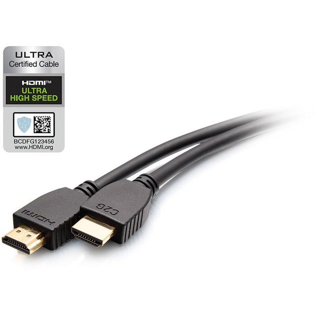 C2G 10ft Ultra High Speed HDMI 2.1 Cable with Ethernet - 8K 60Hz - M-M