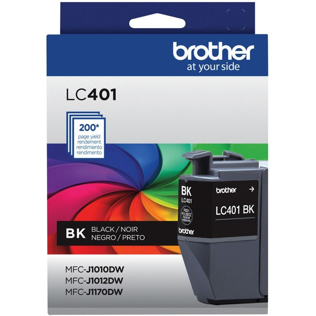 Brother LC401BKS Original Ink Cartridge - Single Pack - Black