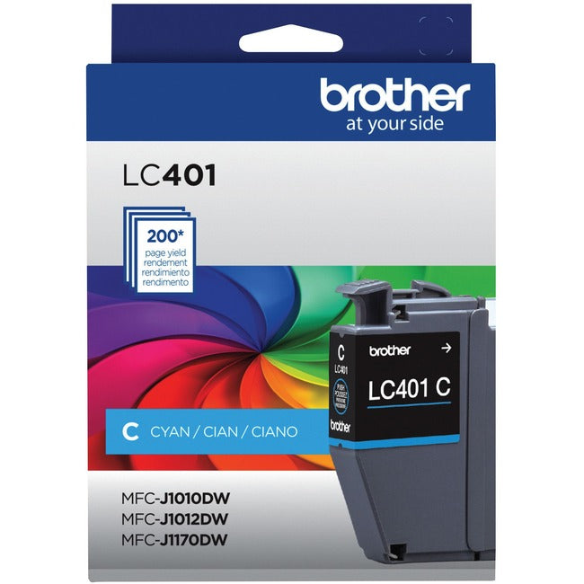 Brother LC401CS Original Ink Cartridge - Single Pack - Cyan