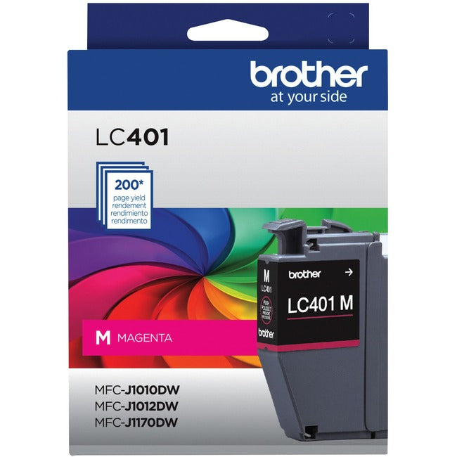 Brother LC401MS Original Ink Cartridge - Single Pack - Magenta