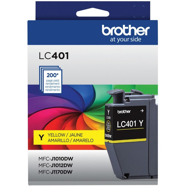 Brother LC401YS Original Ink Cartridge - Single Pack - Yellow