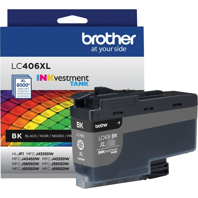 Brother INKvestment LC406XLBK Original Ink Cartridge - Single Pack - Black