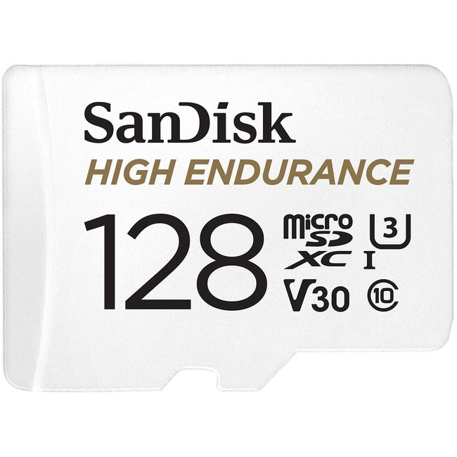 SanDisk High Endurance 128 GB Class 10 microSD