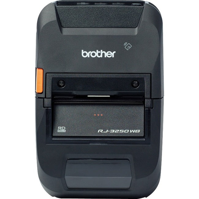 Brother RuggedJet RJ-3250WB-L Mobile Direct Thermal Printer - Monochrome - Portable - Label-Receipt Print - Ethernet - USB - Bluetooth