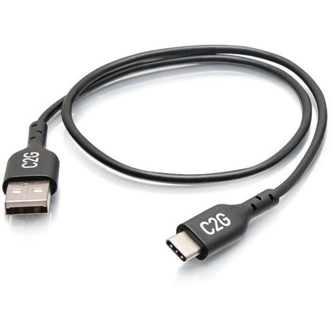 C2G 1.5ft USB C to USB A Adapter Cable - USB 2.0 - 480Mbps - M-M