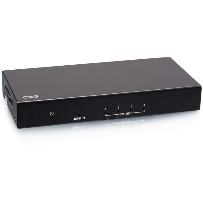 C2G 4-Port HDMI Distribution Amplifier Splitter - 4K 60Hz