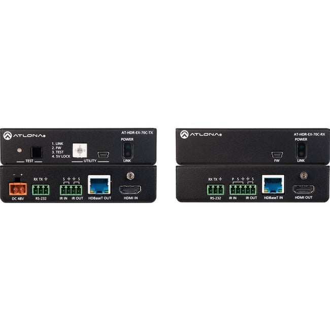 Atlona 4K HDR HDMI Over HDBaseT TX-RX with Control and PoE