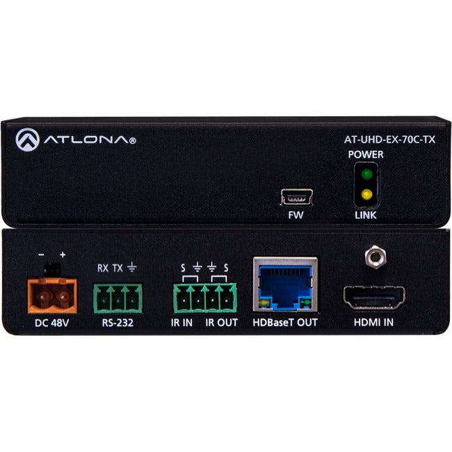 Atlona 4K-UHD HDMI Over HDBaseT Transmitter with Control and PoE