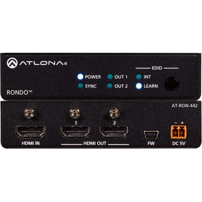 Atlona 4K HDR Two-Output HDMI Distribution Amplifier