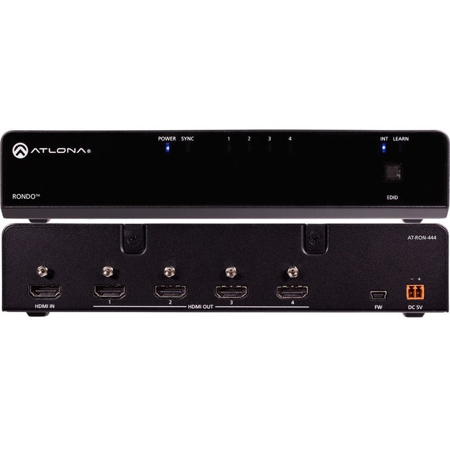 Atlona 4K HDR Four-Output HDMI Distribution Amplifier