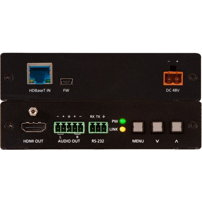 Atlona HDBaseT Scaler with HDMI and Analog Audio Outputs