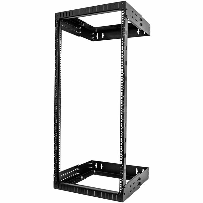 StarTech.com 24U 19" Wall Mount Network Rack - Adjustable Depth 12-20" Open Frame for Server Room -AV-Data-Computer Equipment w-Cage Nuts  FRN