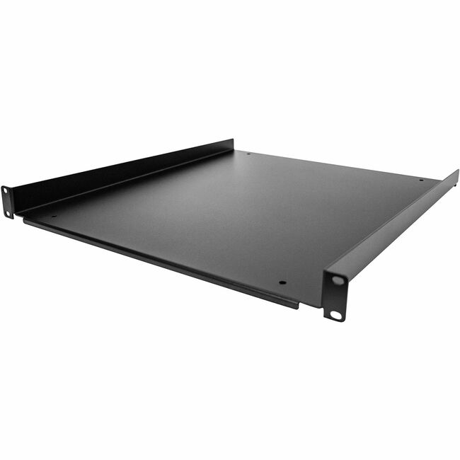 StarTech.com 1U Server Rack Cabinet Shelf - Fixed 20" Deep Cantilever Rackmount Tray for 19" Data-AV-Network Enclosure w-cage nuts, screws