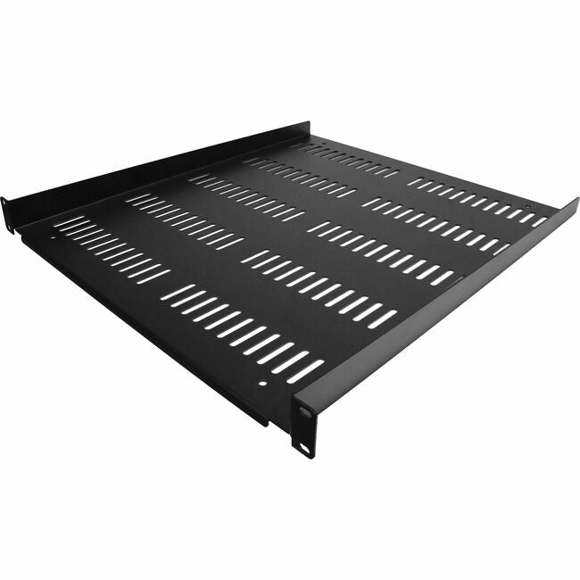 StarTech.com 1U Vented Server Rack Cabinet Shelf - Fixed 20" Deep Cantilever Rackmount Tray for 19" Data-AV-Network Enclosure w-Cage Nuts