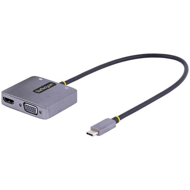 StarTech.com Mini-phone-USB-C-VGA-HDMi Audio-Video Adapter