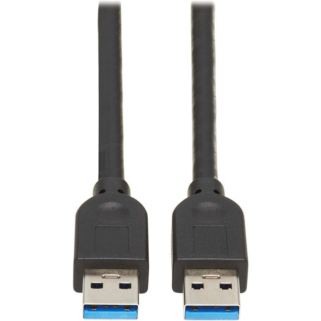 Tripp Lite U325-015 USB 3.0 SuperSpeed A-A Cable (M-M), Black, 15 ft.