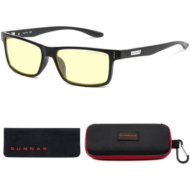 GUNNAR Gaming & Computer Glasses for Kids (age 12+) - Cruz, Onyx, Amber Tint