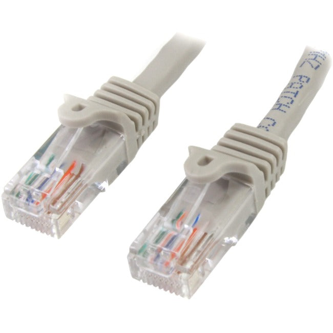 StarTech.com Snagless UTP Patch Cable - RJ-45 (M) - RJ-45 (M) - 0.9 m - UTP - ( CAT 5e ) - gray