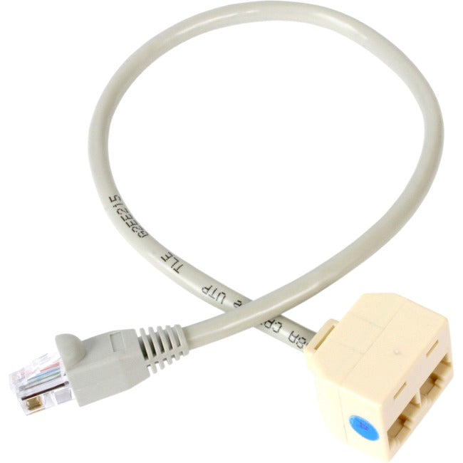 StarTech.com StarTech.com 2-to-1 RJ45 Splitter Cable Adapter - Network splitter - RJ-45 (M) - RJ-45 (F)