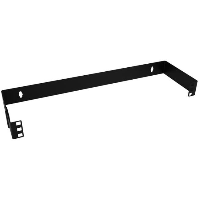 StarTech.com 1U Hinged Wall Mount Patch Panel Bracket - 4 inch Deep - 19" Patch Panel Swing Rack for Shallow Network Equipment- 17lbs (WALLMOUNTH1)