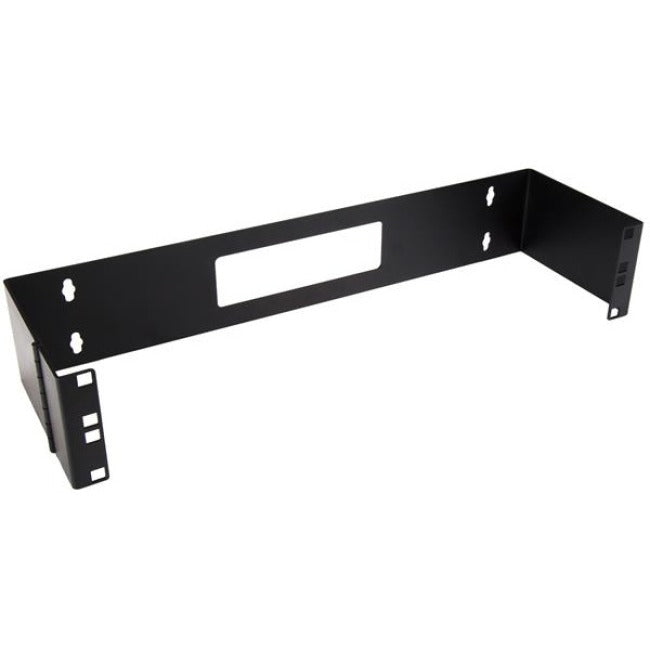 StarTech.com 2U Hinged Wall Mount Patch Panel Bracket - 6 inch Deep - 19" Patch Panel Swing Rack for Shallow Network Equipment- 22lbs (WALLMOUNTH2)