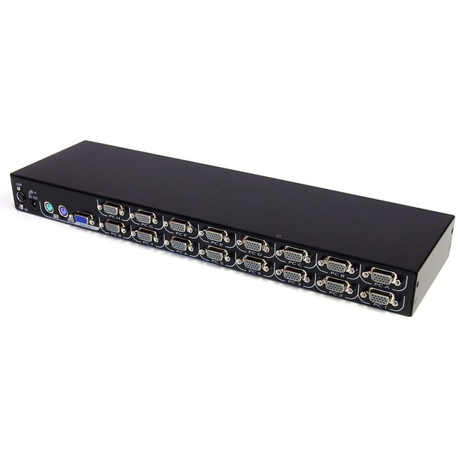 StarTech.com 16-port KVM Module for Rack-mount LCD Consoles with additional PS-2 and VGA Console