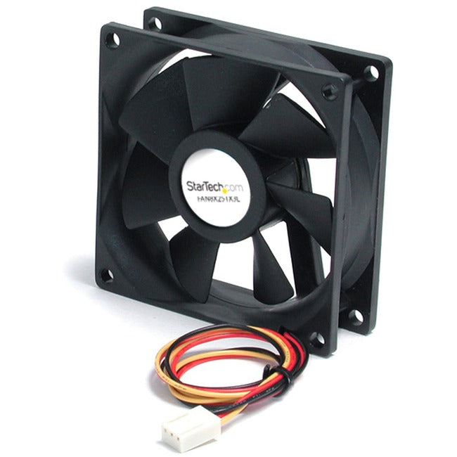 StarTech.com 80x25mm Ball Bearing Quiet Computer Case Fan w- TX3 Connector - Fan Kit