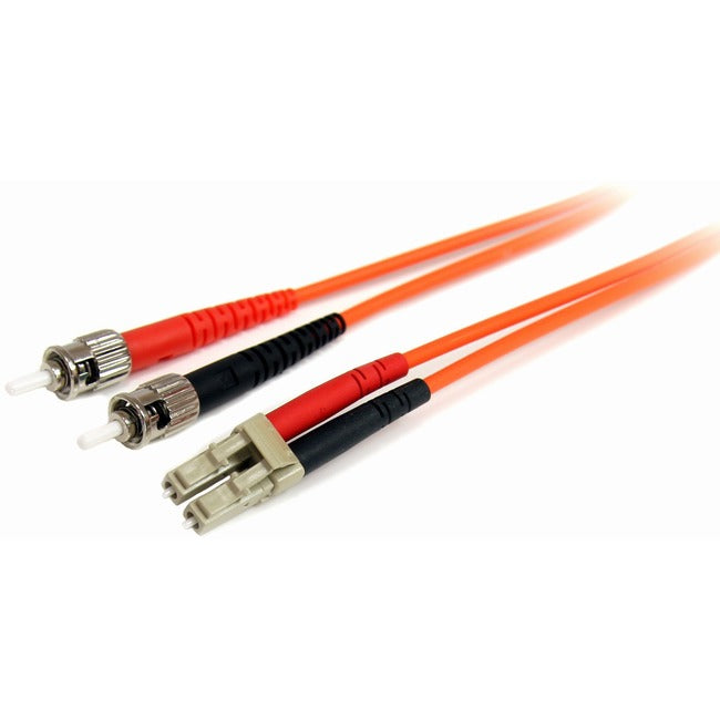 StarTech.com 10m Fiber Optic Cable - Multimode Duplex 62.5-125 - LSZH - LC-ST - OM1 - LC to ST Fiber Patch Cable